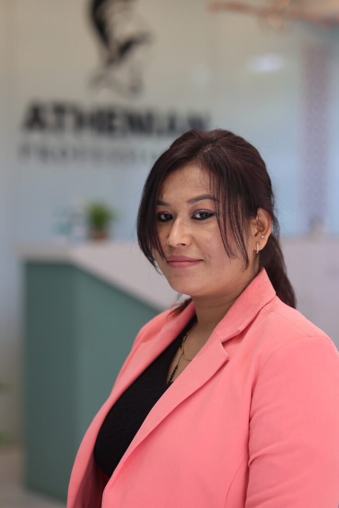 Ashika, Hair Trainer at Athenian Academy